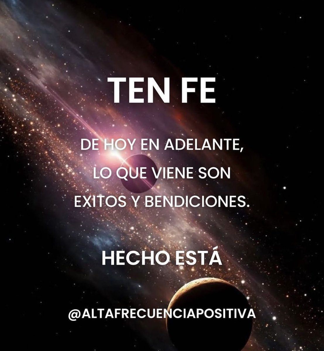 HECHO ESTÁ !