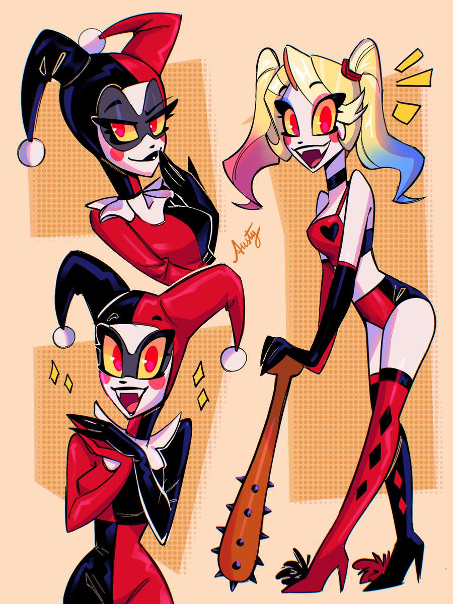 Austrinee's tweet image. charlie quinn o.o