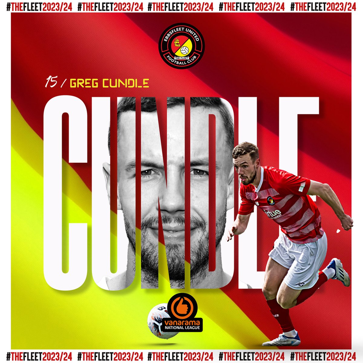 GREG'S IN!
He hit 12 goals last season from that wide left position – and he'll be tormenting defenders again at the Kuflink Stadium and nationwide. Welcome back <a href="/GregCundle/">Greg Cundle</a> !!

ebbsfleetunited.co.uk/cundle-keeps-h…