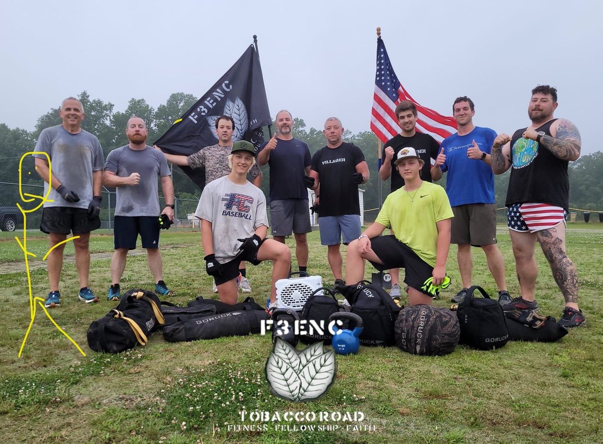 58 #f3enc PAX #f3counts #f3nation

11 @ #tobaccoroad
6 @ #thegoodfight
16 @ #therush
12 @ #theclydesdales
9 @ #thewoodshop
4 @ #shieldlock