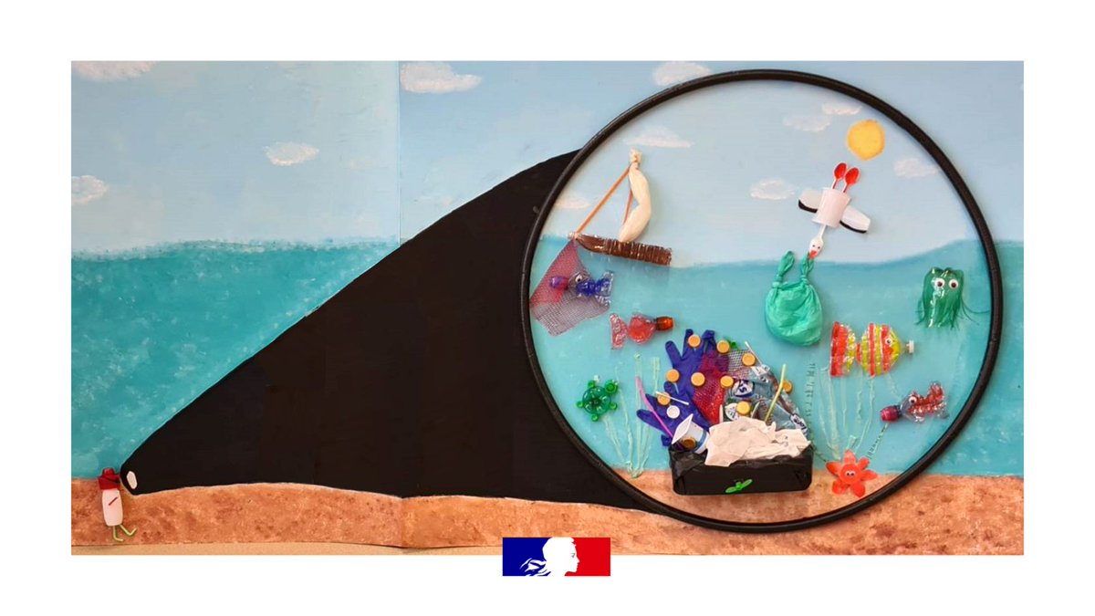 À la croisée de l'#EDD et de l'#EAC, le concours Arts en plastiques pour l'océan vise à sensibiliser les élèves à la lutte contre la pollution marine.

Découvrez les œuvres lauréates de l'édition 2023 🌊swll.to/setNh6l

👏 Bravo à tous les élèves et à leurs professeurs !