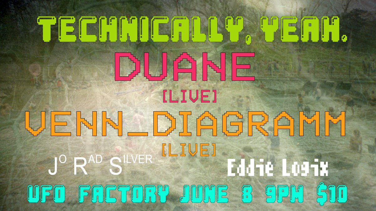 JoRadSilver's tweet photo. (Live) Electronic Music in Detroit Tonight. https://t.co/sQaUxJ2AVW