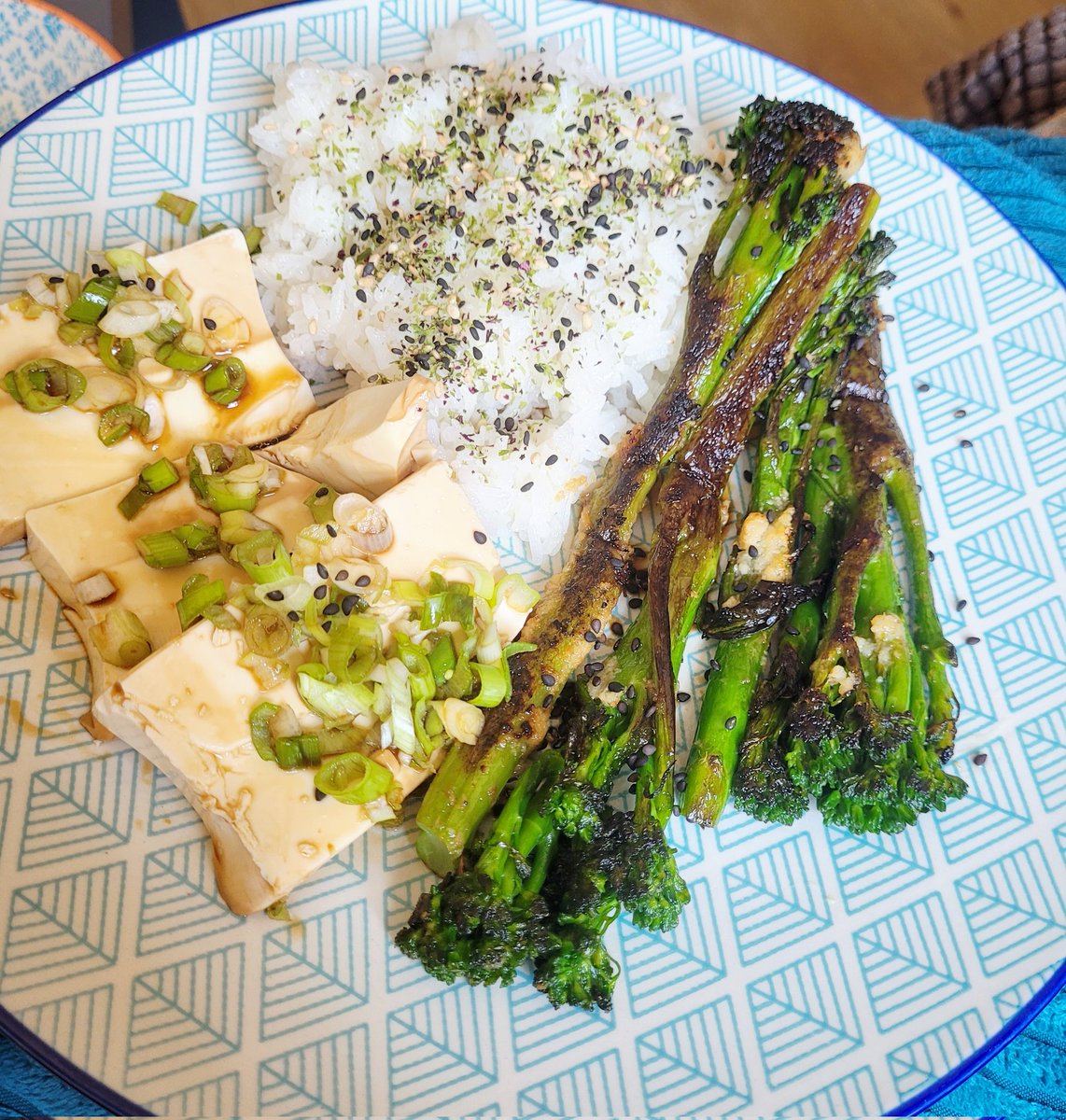 Silken tofu still one of my fave lunches #vegan #veganfood