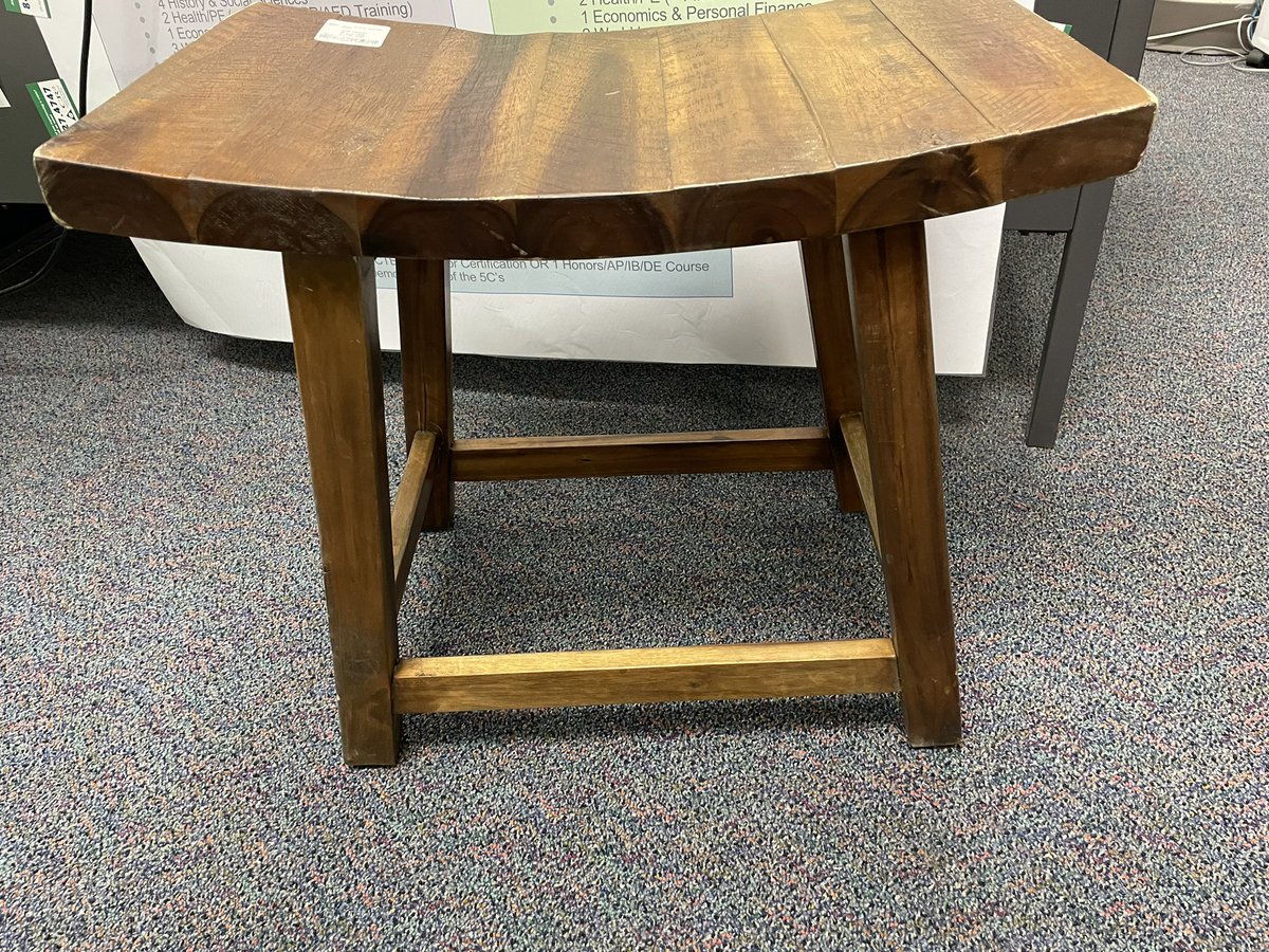 When you buy a broken stool on FB &amp; ACC Carpentry restores it perfectly. Thanks Mr.Godfrey &amp; class! <a href="/arlingtontechcc/">Arlington Tech</a> <a href="/Margaretchungcc/">Margaret Chung</a>