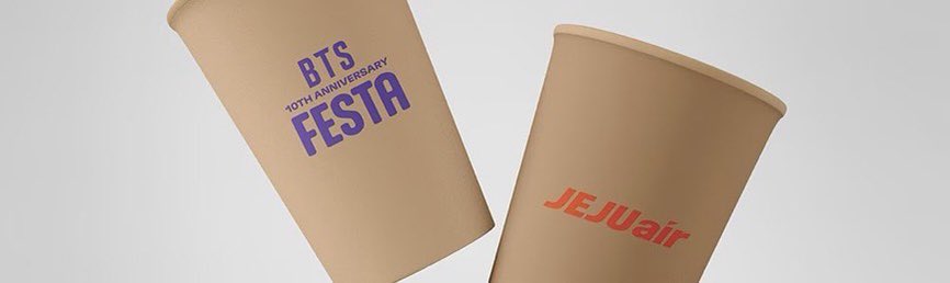 btschartsxdaily's tweet photo. [NEWS] Jeju Air is with you at the festival celebrating the #BTS 10th anniversary

■BTS debut 10th anniversary wrapping aircraft — From July 18th to the end of the year, Jeju Air planes with BTS members wrapped in them fly all over the world! 

Also Include:
■ BTS debut 10th anniversary boarding pass 
▷ Operating period: 2023.06.12 (Mon) - 2023.07.12 (Wed)
■ Eco-friendly paper cups commemorating the 10th anniversary of BTS' debut
▷ Operating period: 2023.06.12 (Mon) ~ 2023.07.12 (Wed) 
■ Model airplane commemorating the 10th anniversary of BTS debut
▷ Operating period: 2023.06.13 (Tue) - 2023.07.12 (Wed