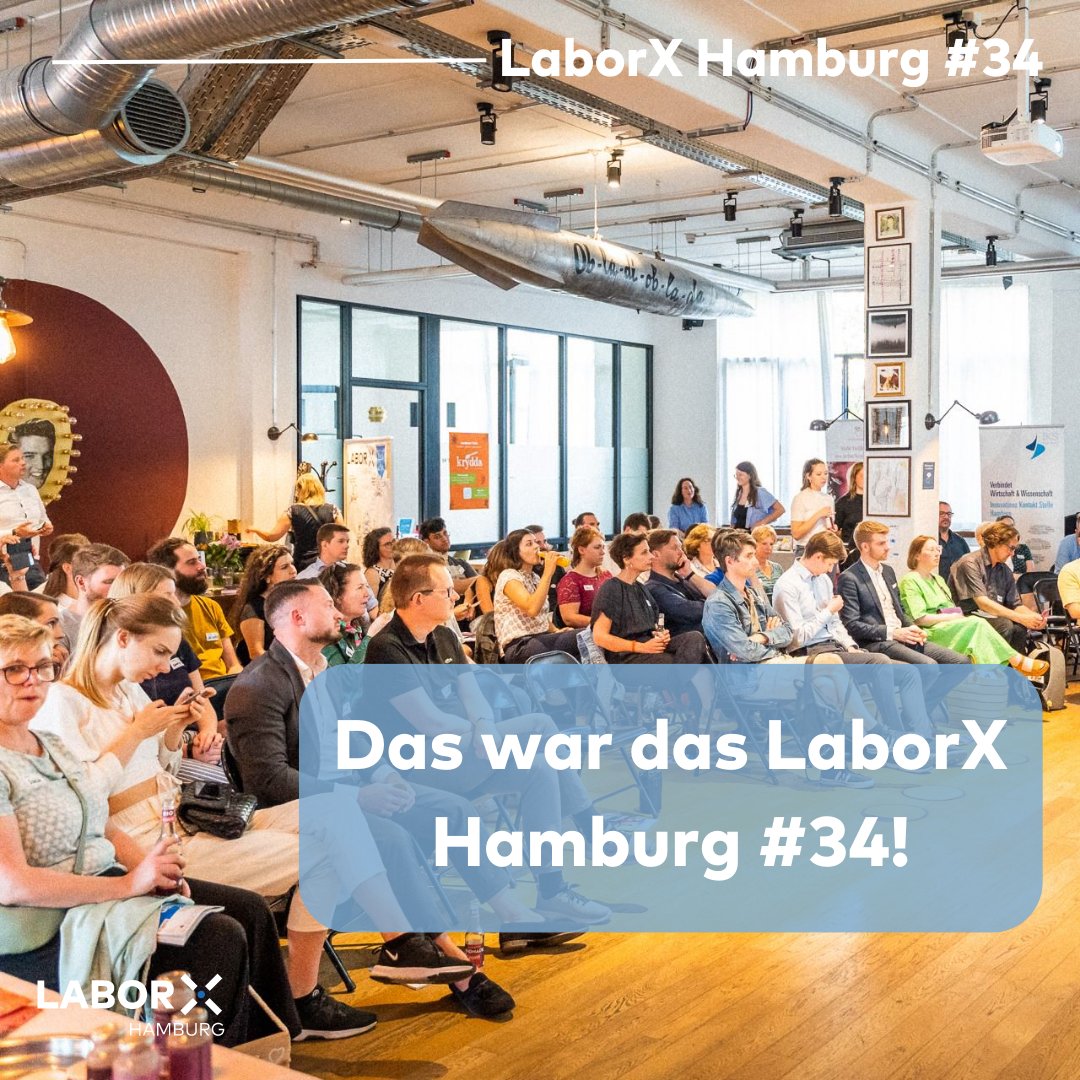 Vielen Dank, dass ihr beim 34. LaborX Hamburg dabei wart! 🙌🏼

Wir hatten einen tollen Abend und hoffen, dass es euch auch gefallen hat. Diesmal haben wir nicht nur viel gelernt, sondern konnten auf unserem großen Marktplatz auch viel probieren!

#laborx #laborxhh #hamburg #event