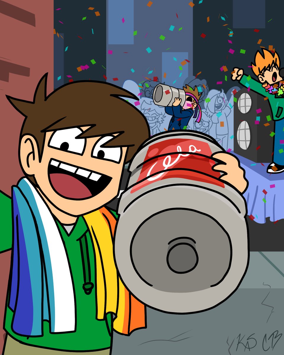 「Hey, Eddheads! Today we continue our #Pr」|Eddsworldのイラスト