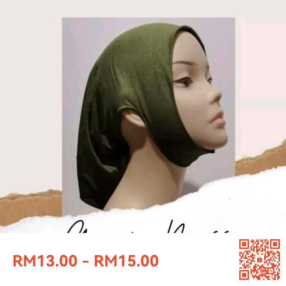 NorazeaniA's tweet photo. I'm selling INNER TUDUNG | ANTI TEMBAM PELAPIK DAGU | TAK TUTUP TELINGA DEWASA for RM13.00 - RM15.00. Get it on Shopee now! https://t.co/Ek8bwdF0uh #ShopeeMY https://t.co/EUw9QhBwnx