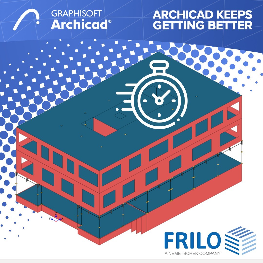#FRILO, ahora exporta tus archivos mucho más rápido con Archicad 26. 
.
Con un solo clic activada la función de exportación directa. 
.
Obtén más información sobre la última actualización de la versión en
graphisoft.com/solutions/arch…