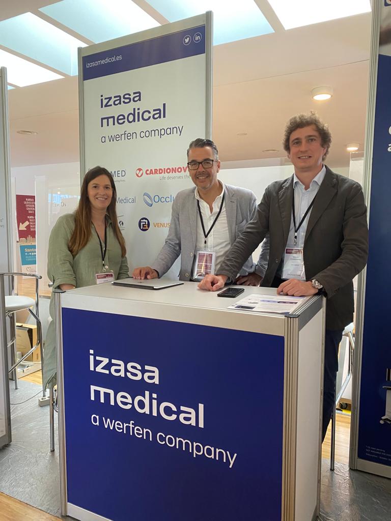 IzasaMedical's tweet photo. Seguimos🙌 en la segunda jornada del 34º Congreso Nacional de la Asociación de Cardiología Intervencionista (ACI-SEC). ¡Os esperamos!.

📅 7, 8 y 9 de junio
📍 Palacio de Congresos de Santander

#IzasaMedical #ACISEC #Cardionovum #Occlutech #Abiomed #VenusMedtech #AndraTec #AptMedical