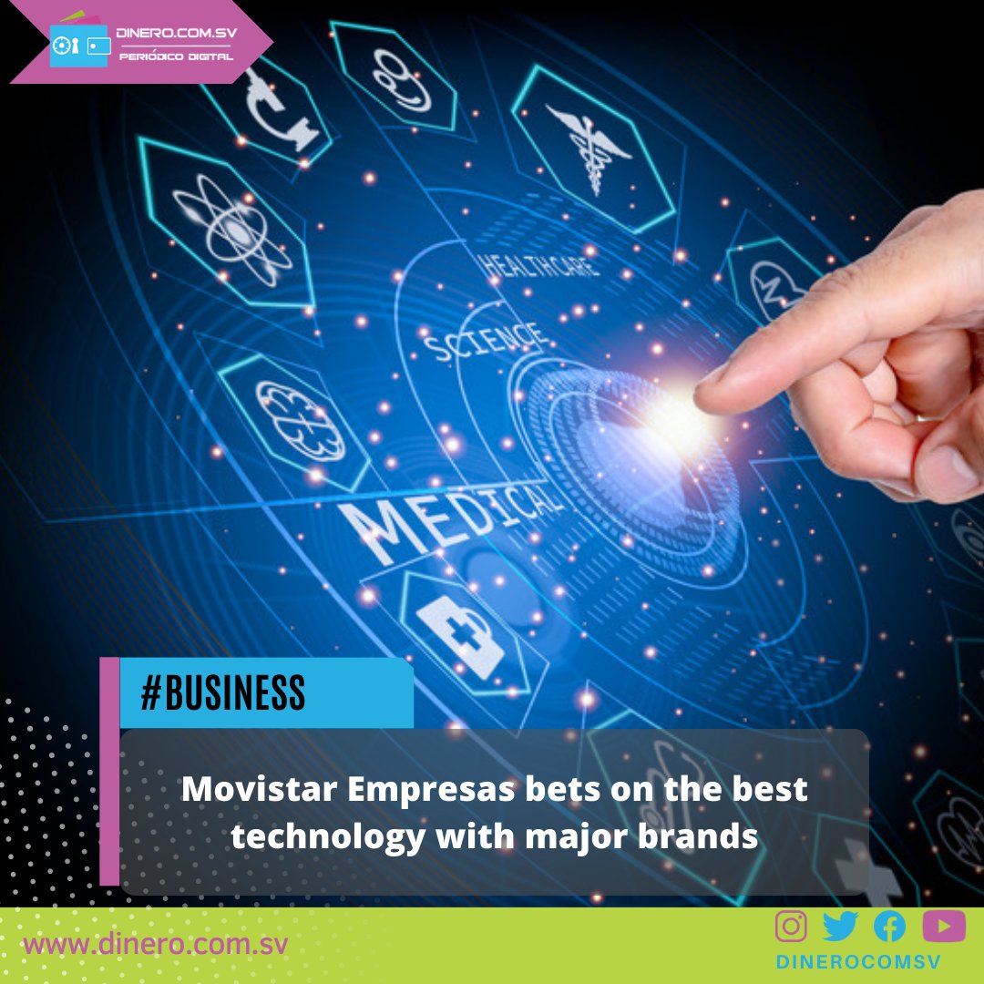 dinerocomsv's tweet image. #Business Movistar Empresas bets on the best technology with major brands @movistar_sv

Read it here: bit.ly/3J225rA

#MovistarEmpresas #besttechnology #majorbrands #products