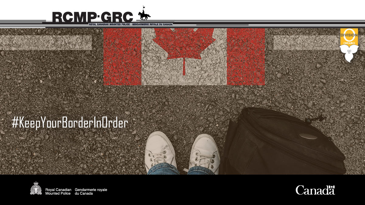 #DYK Crossing the international border illegally makes a bad first impression when looking for permanent residency/citizenship? #RCMP officers ensure that persons entering Canada report entry to #CBSA when arriving between Ports of Entry. #KeepYourBorderInOrder