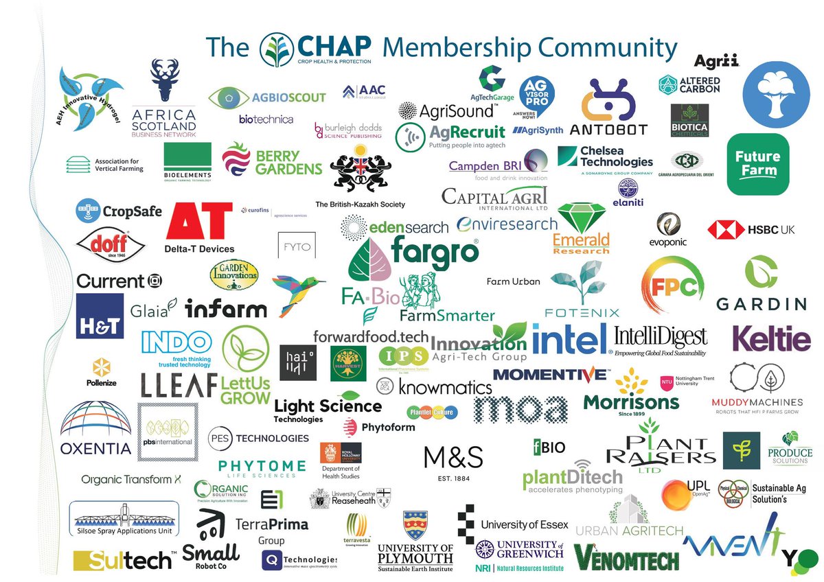 To support your agri-tech business, we aim to bring people together to promote networking &amp; sharing ideas, act as a catalyst for interactions &amp; initiate the development of project ideas

CHAP membership is available to all

✉️To find out more email enquiries@chap-solutions.co.uk