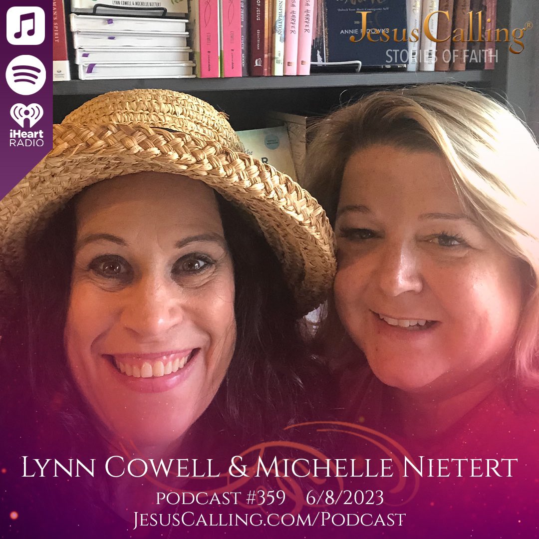 We are on the <a href="/Jesus_Calling/">Jesus Calling</a> Podcast, sharing about the beauty of our complex, God-given emotions, including a behind-the-scenes look at our new book, “Managing Your Emojis.” Listen now! ↪️jesuscalling.com/podcast/youre-…