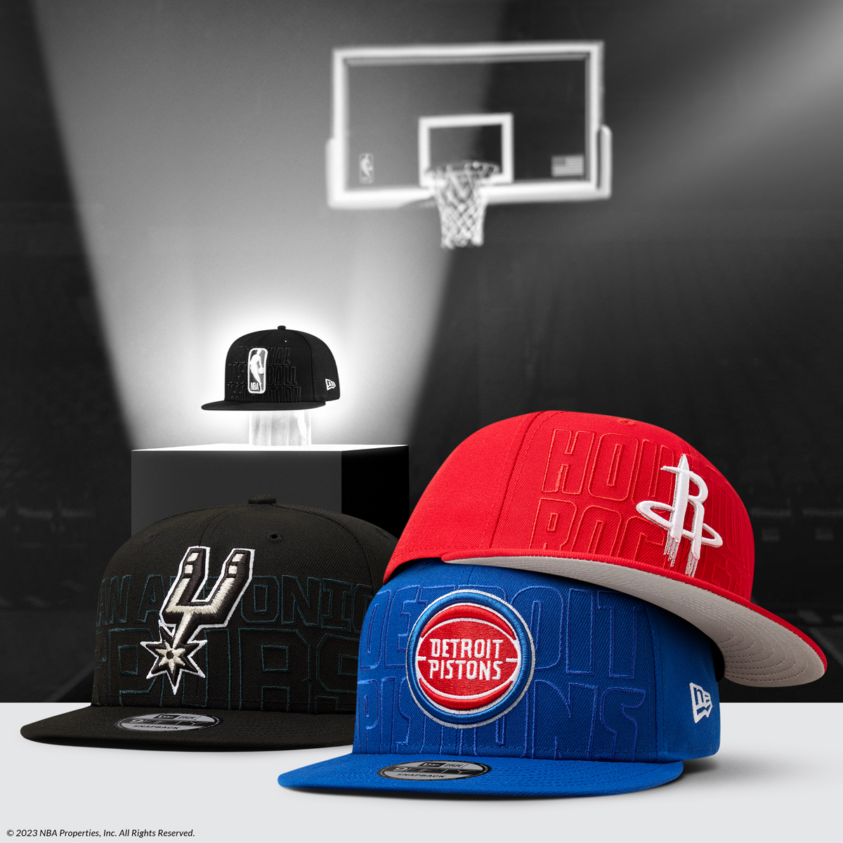 Detroit Pistons - Like the graphic says, cap off your