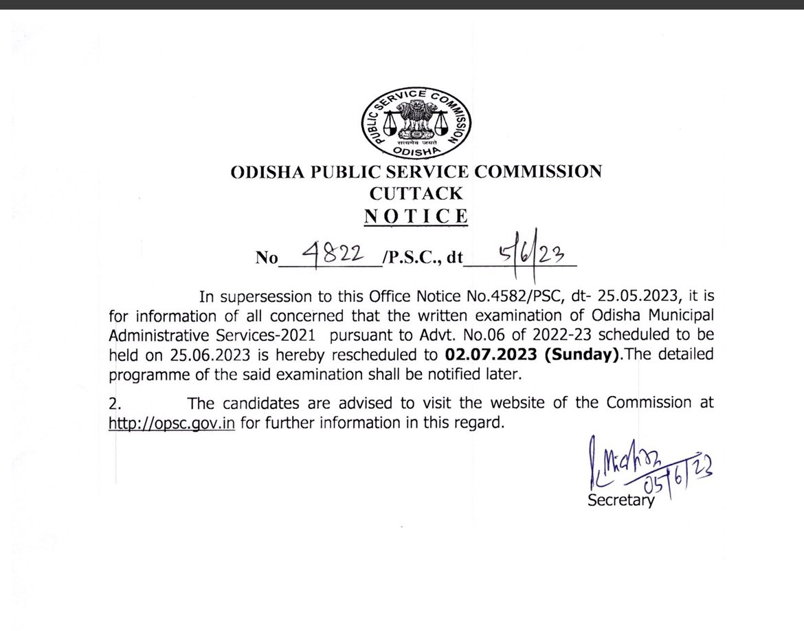 ambitious_Sem's tweet photo. #postpone_OMAS_EXAM Esteemed Chairman sir UPSC has declared earlier for conduction of EPFO exam on 2nd July and now OPSC has declared the same date for OMAS. Many students will be in loss as they can attempt only one exam. So it is my request to postpone it. @satyajitips88 https://t.co/JhB2y2SHa9