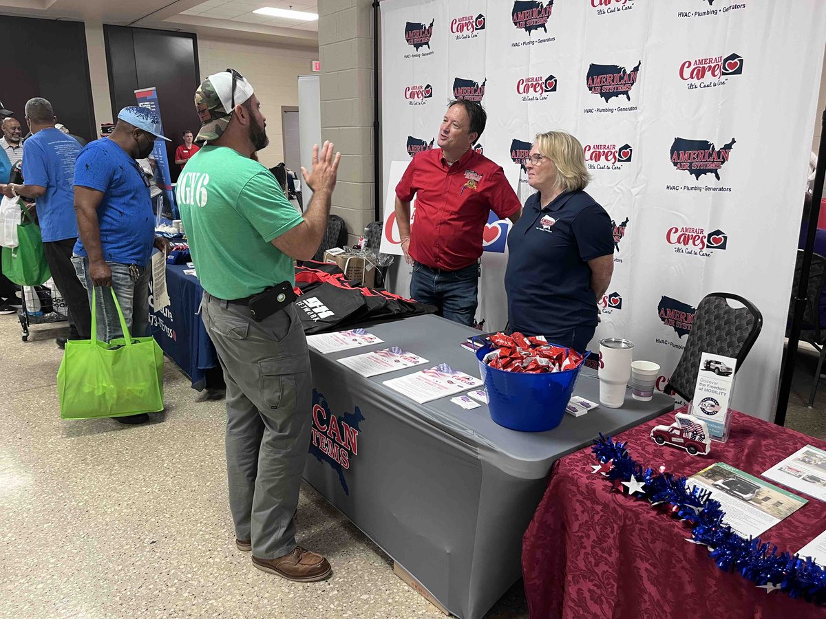 In May, Lee and Terri attended the Stand Down at the Orange County Convention and Expo Center. This event is free for veterans and their family members to gain access to valuable resources.

We appreciate all that our veterans have done for this country!
#StandDown #TexasVeterans