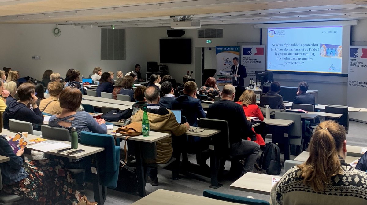 📽 [Replay]

Le Bilan d'étape du Schéma Régional Protection Juridique des Majeurs 2021 - 2025 avec la #DREETS Hauts-de-France et le CREAI Hauts-de-France s'est déroulé jeudi 11 mai. 
youtube.com/playlist?list=…
