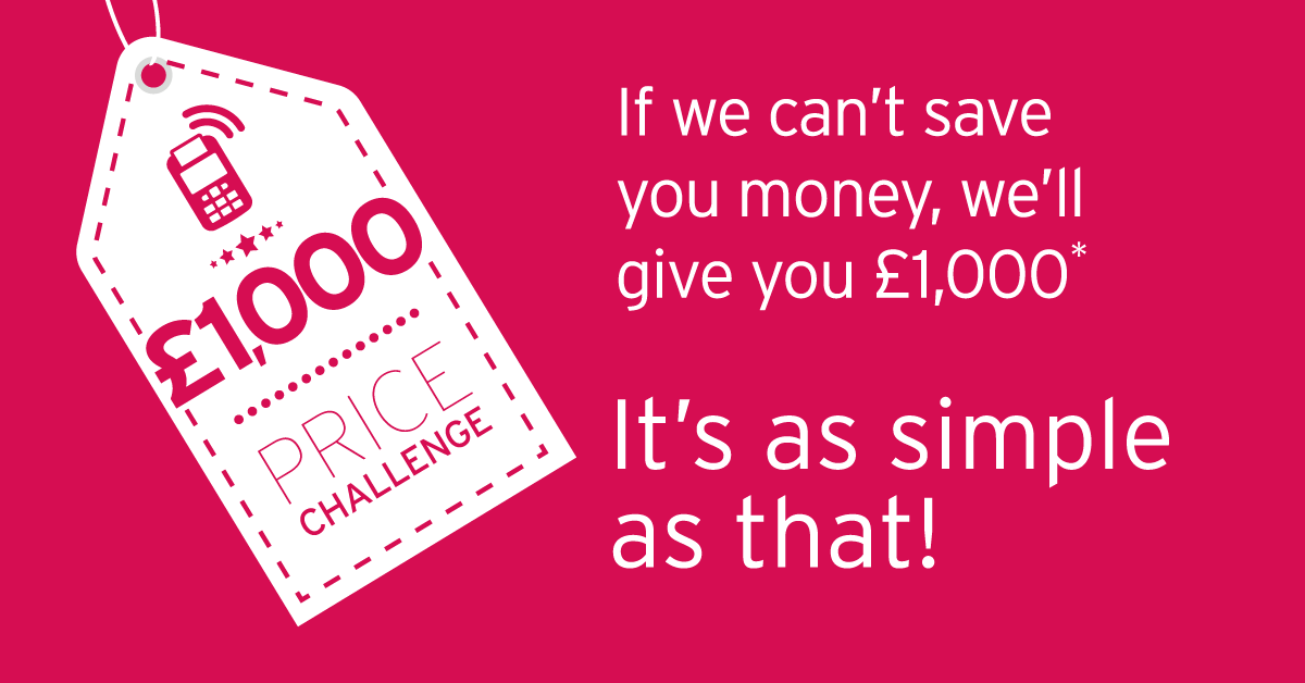 How would £1000 help your business? 👀

Take Handepay’s price challenge and if we can’t beat your current card processing fees, we’ll give you £1000! 

handepay.co.uk/price-challeng…