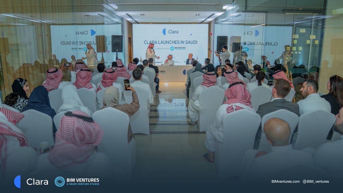 شركة @ClaraTechnolog1 هي الأولى من نوعها في الشرق الأوسط وشمال أفريقيا بنظام تشغيلها القانوني الرقمي الذي يمكن الشركات الناشئة عبر إجراءات رقمية سهلة.
#Bim_Ventures #ClaraSaudi #Startups