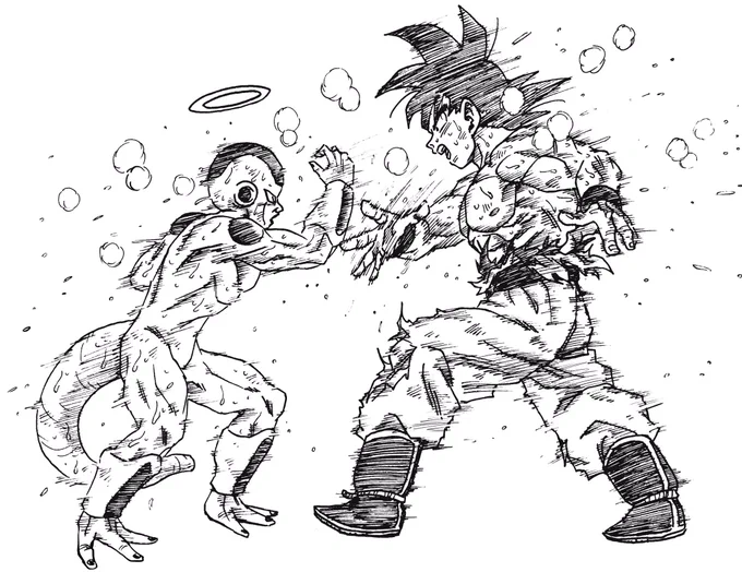 ゴクフリが話題になってるので(過去絵)