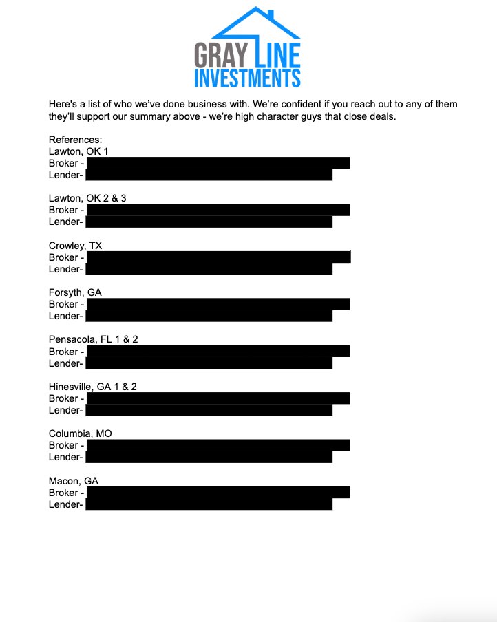 John Plumstead 🏘 CRE GP on Twitter "He's our current LOI template. It's a constant evolution