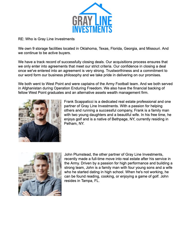 John Plumstead 🏘 CRE GP on Twitter "He's our current LOI template. It's a constant evolution