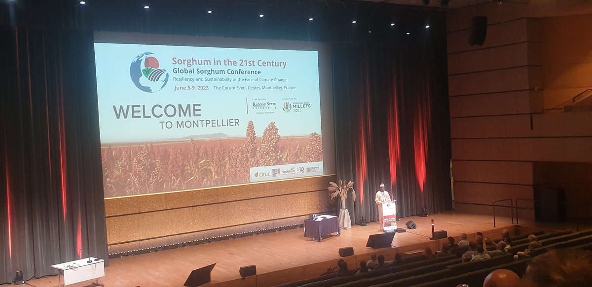 #sorghum2023 
Farmer organisations represented. Co design to reap maximum benefits of research