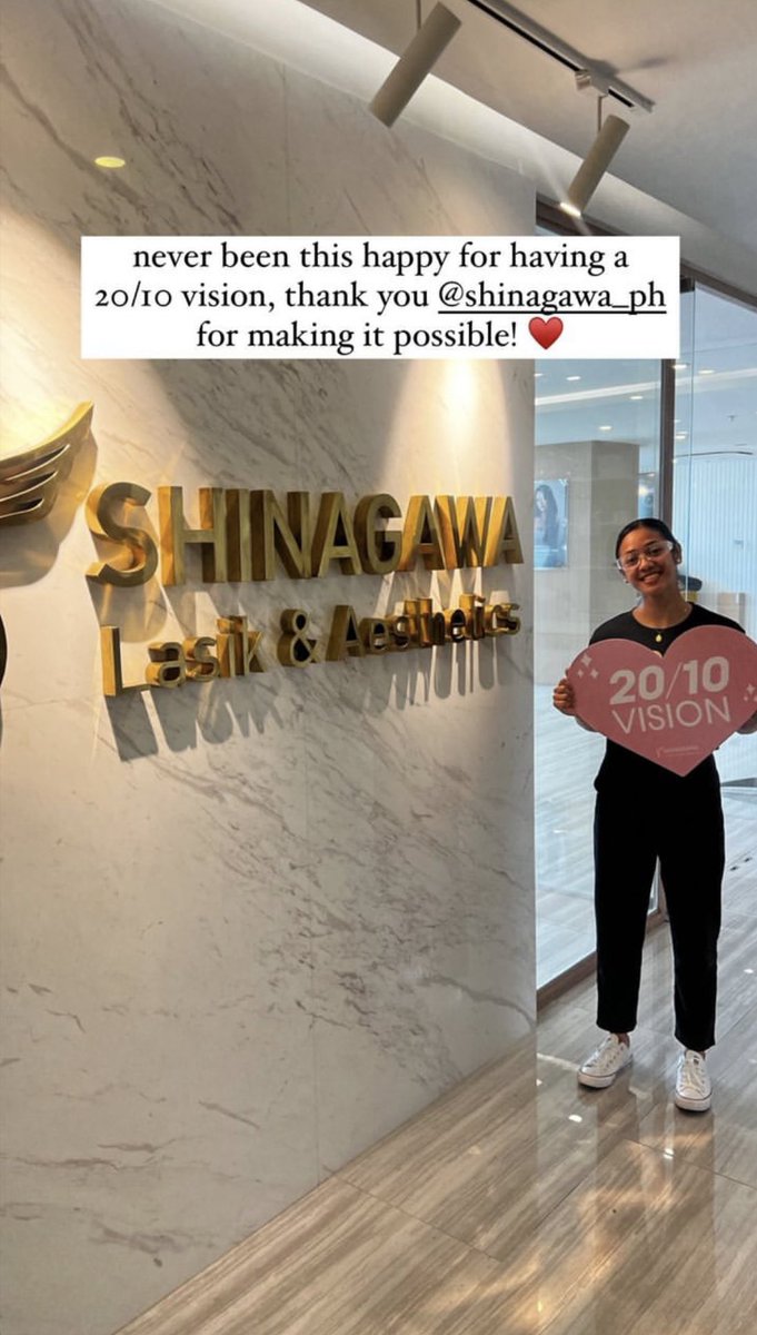 Justine Jazareno winning in life with her 20/10 vision c/o @shinagawa_PH 🥰💚 Here’s to more excellent receives and digs 💅🏼