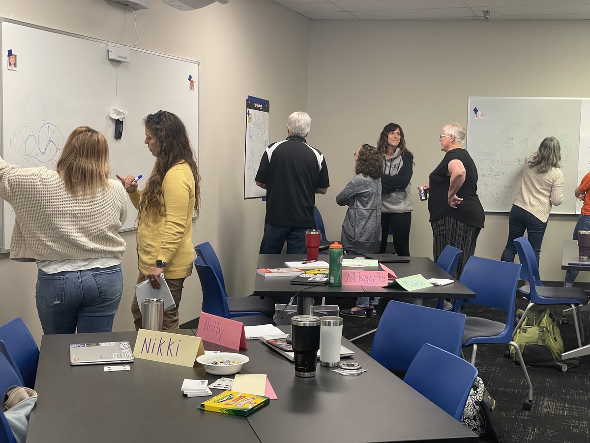 TrumbullESC's tweet photo. K-12 teachers explored research-based instructional practices for learner-centered math learning with @OHEducation math consultant Annika Moore during our Summer of Growth in-person sessions. @Wipebook #K12math #studentownedlearning https://t.co/OWmlI0HTmD