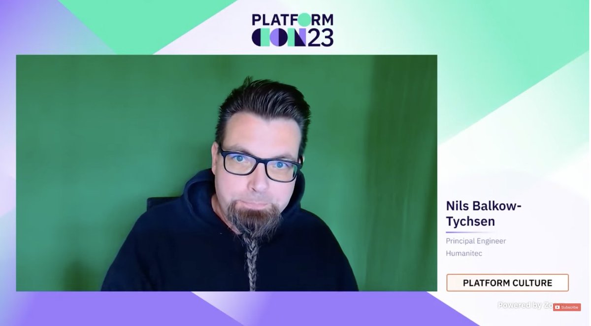 luca_cloud's tweet photo. Let's gooo Nils! This is a great talk I got the chance to watch early🔥

Nils Balkow-Tychsen, Principle Engineer at @humanitec_com is a testing master and his talk on #TestingPlatforms is a must watch. 

He's on right now!
https://t.co/622qZxAopx https://t.co/Dn0BAtOIwi