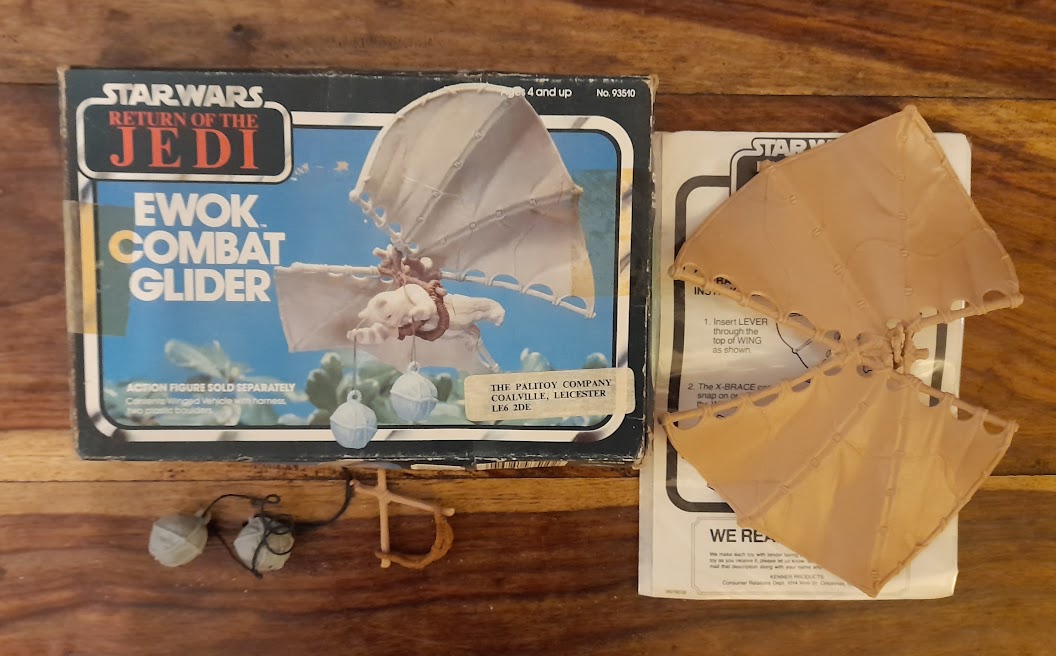 Boxed vintage #ReturnOfTheJedi Ewok Assault Catapult and Ewok Combat Glider from my collection! #StarWars