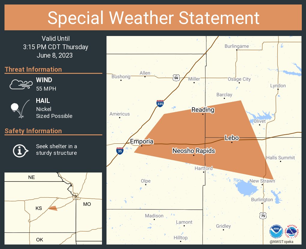NWS Topeka (NWSTopeka) / Twitter