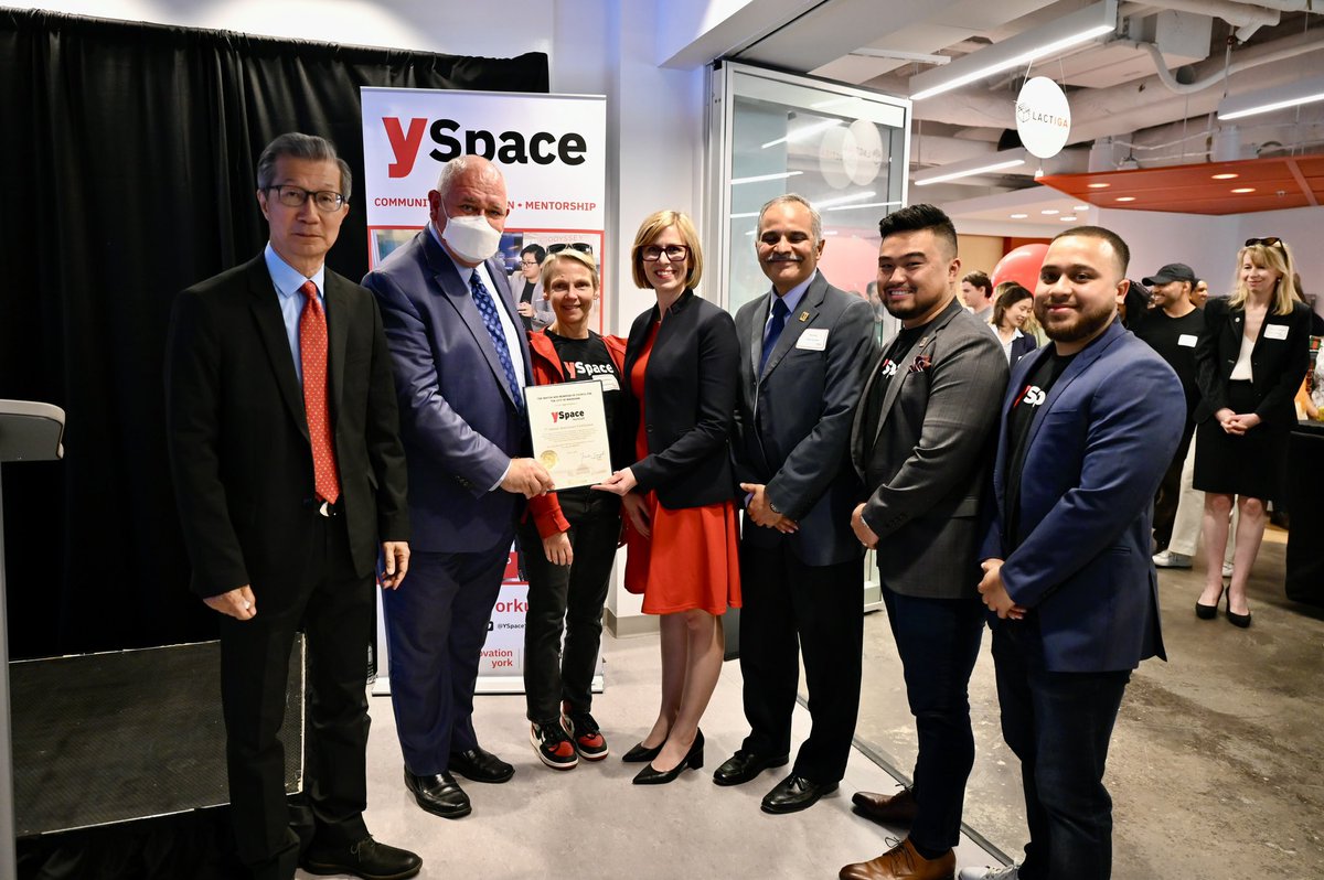 YSpaceYU's tweet photo. This #ThrowbackThursday we’re looking back at our 5th anniversary event! 👀 📸
We are immensely grateful to everyone who made this journey memorable and impactful to the communities that we serve.
#yorkuniversity #yorkregion #yrtech #yrfood https://t.co/QAnlE3Sjsp