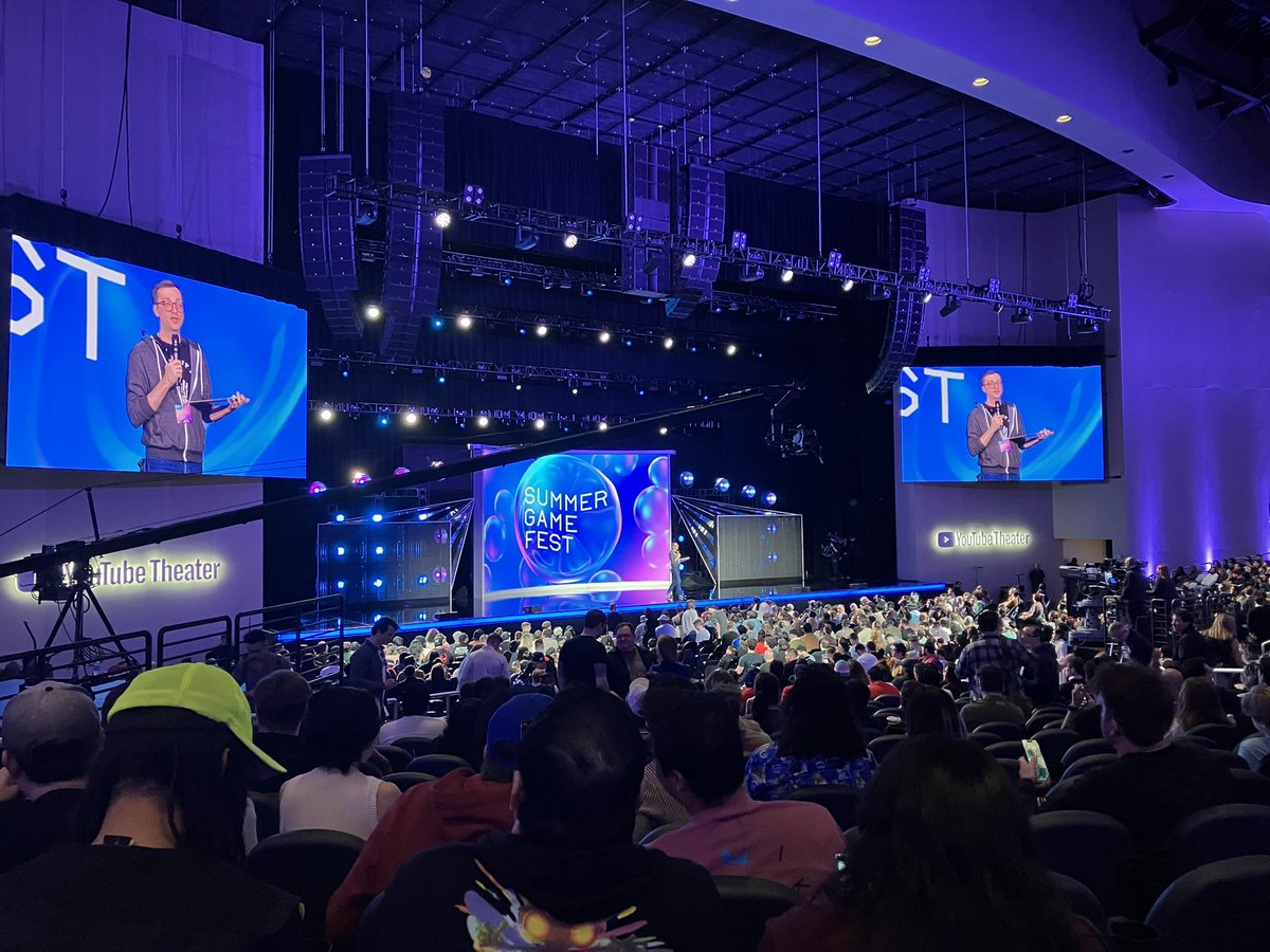 The strangest thing about being here in person for Summer Game Fest is watching a press conference in the morning and wearing a somewhat smart polo shirt, instead of the dead of night with a bag of Doritos