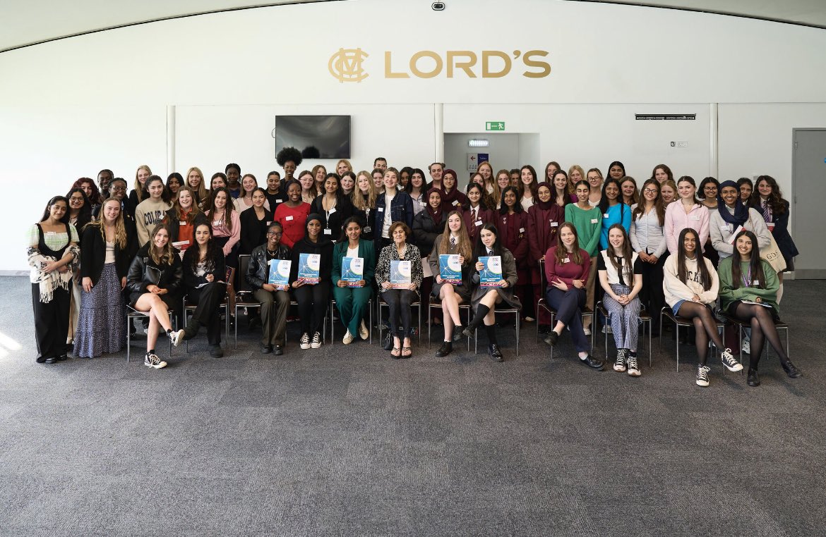 Harriet, Martina and Kendra represented SCHS at the Women of the Future Ambassadors Reception at Lords cricket ground. 
They valued the opportunity greatly, feeling both inspired and motivated by all the successful women there. #WOFAmbassador <a href="/womenoffuture/">Women of the Future</a>