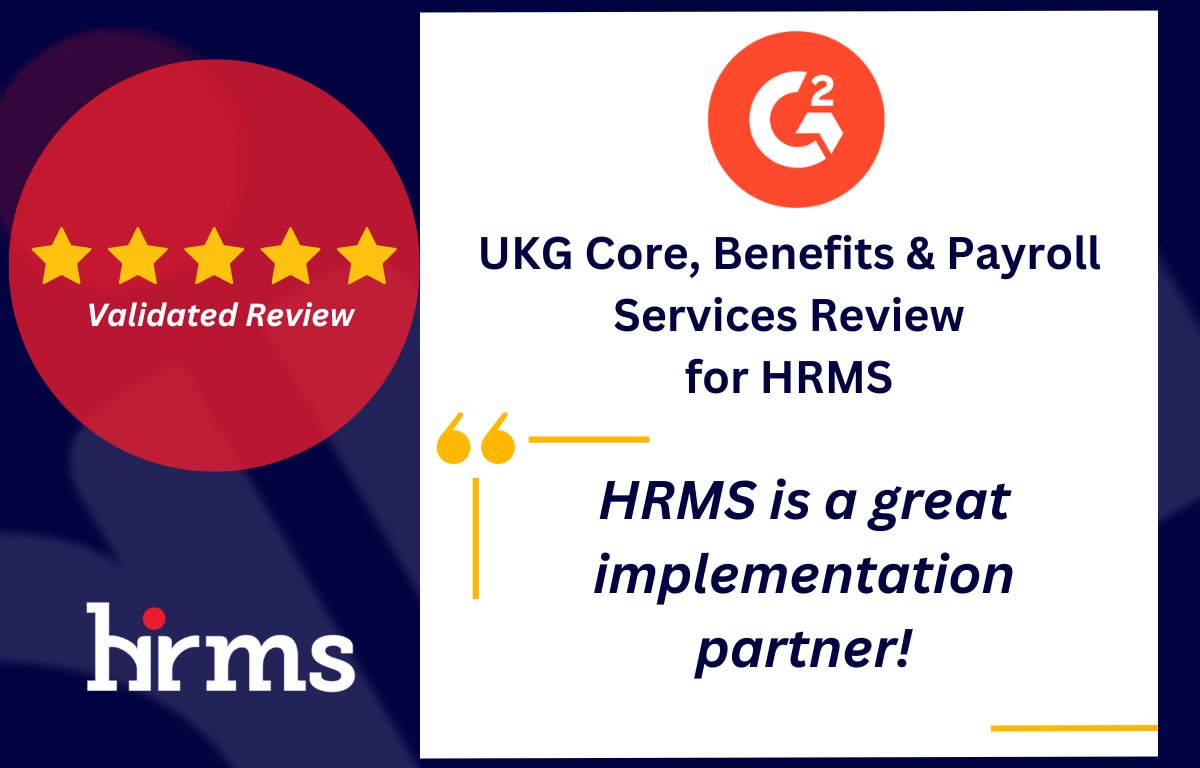 Ascend_PS's tweet image. Have a great @UKGInc #implementationpartner who you #trust with understanding your unique needs, from configuration to user training. Read this and more @HRMS1 reviews compiled and verified at @G2dotcom ➡️bit.ly/42LtDsO
#ExclusivelyUKG #WeAreHRMS