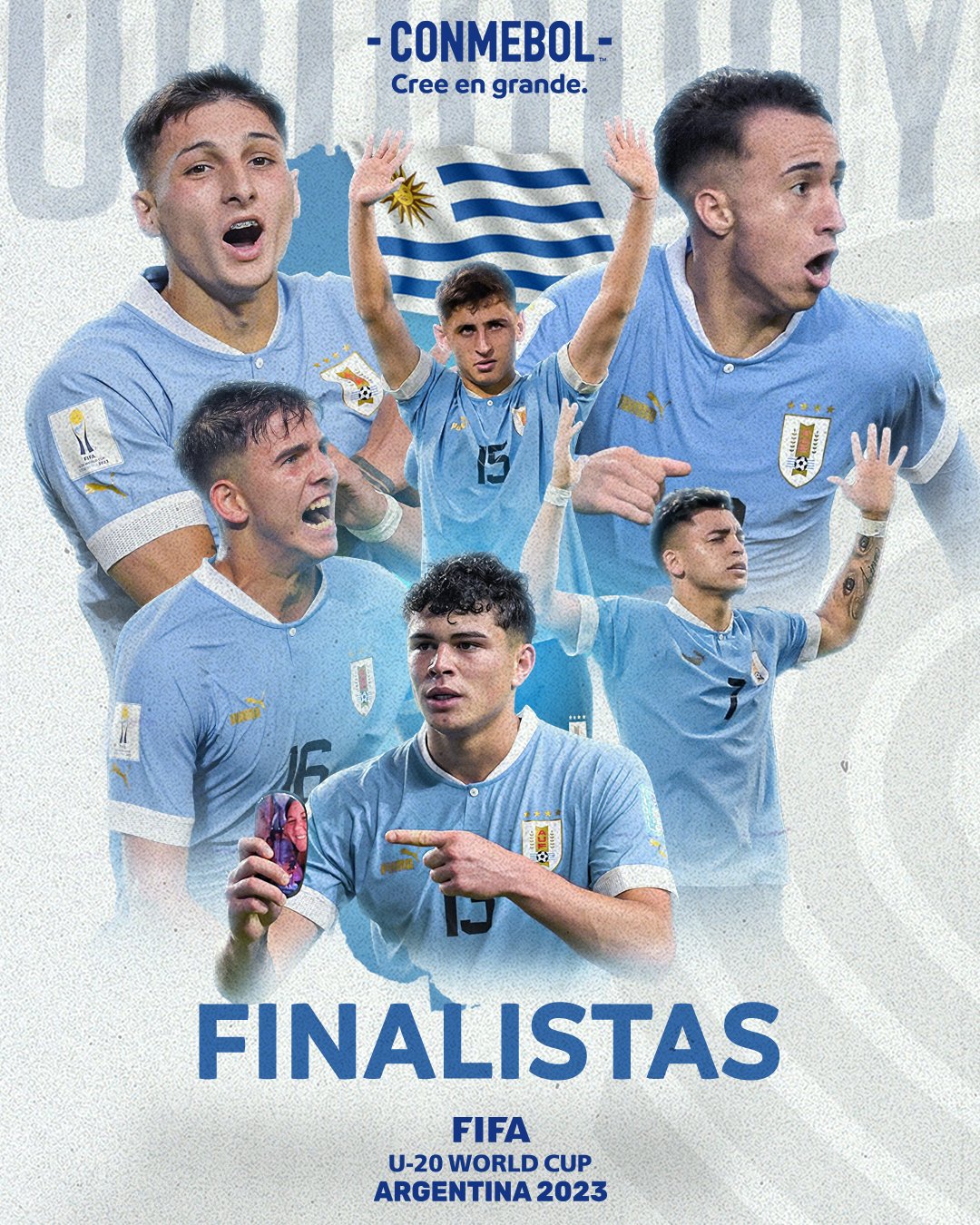 A la selección de Uruguay, la historia la respalda - CONMEBOL