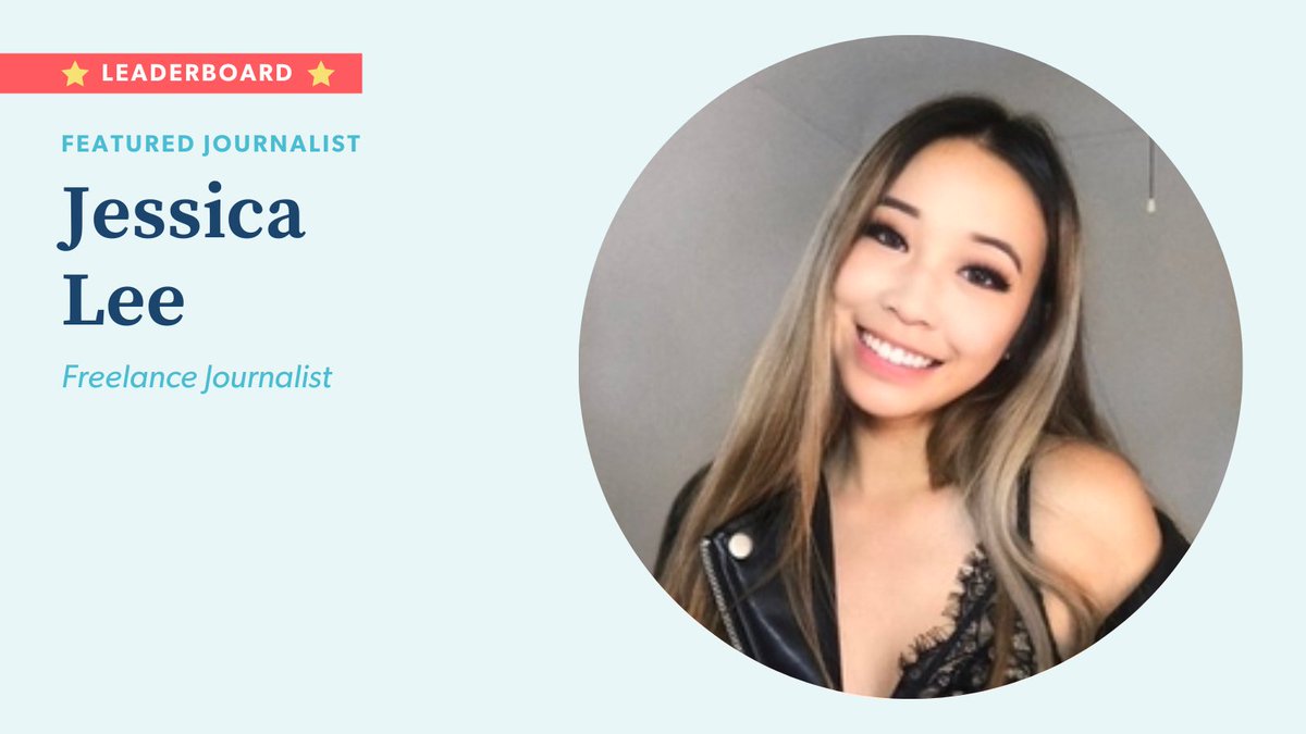 Today's featured journalist is <a href="/jesscarrielee/">Jessica Lee</a>, a freelance journalist. Jessica has bylines in <a href="/newsbreakApp/">NewsBreak</a>. bit.ly/3qxiPR6 #MRfeaturedjournalist