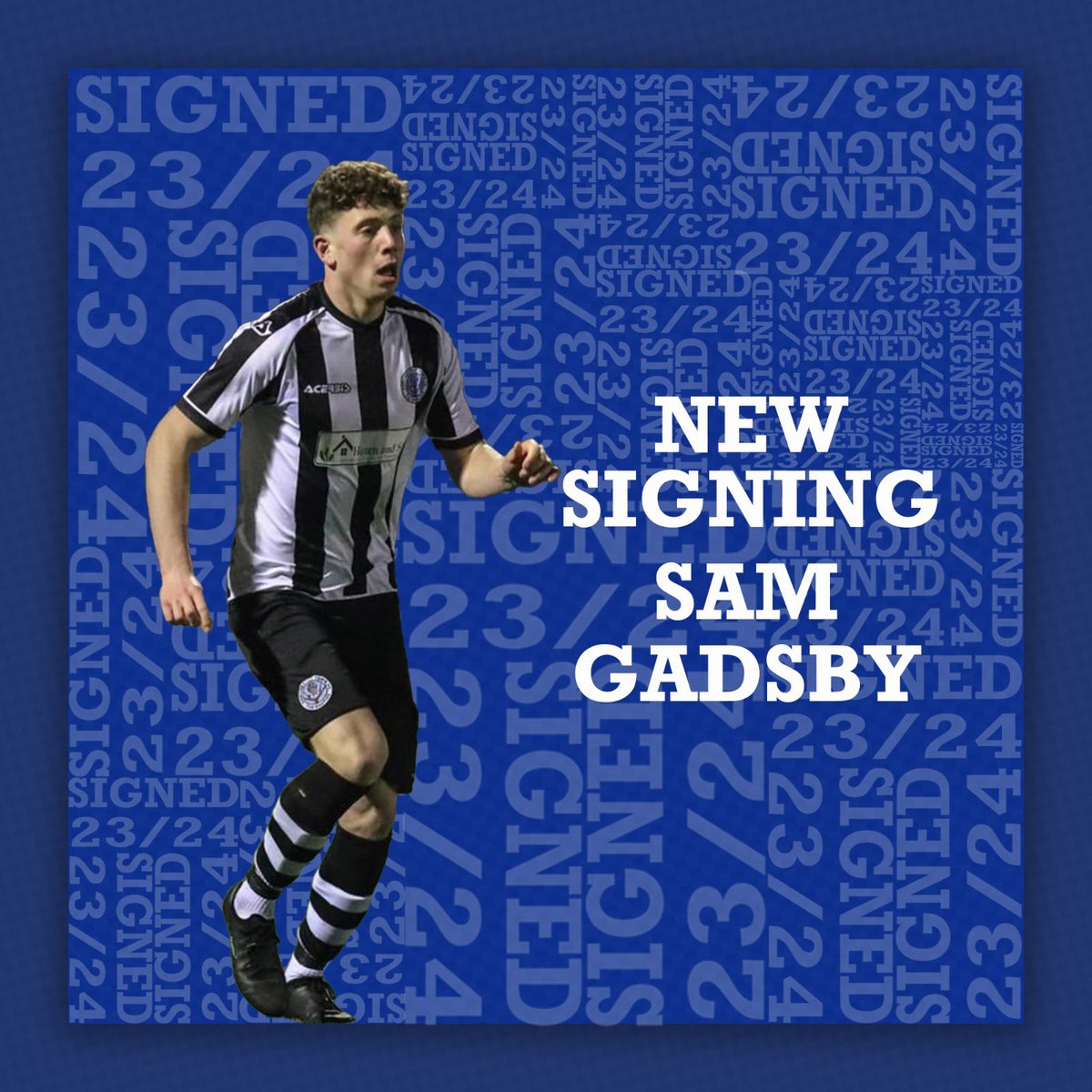 ✍️ 𝚂𝙰𝙼 𝙶𝙰𝙳𝚂𝙱𝚈

We are delighted to announce that Sam Gadsby has agreed to join the Blues for 2023/24. 

Sam is a talented young defender who will continue his development with us next season. 

Welcome to the club, Sam! 👊

📸 <a href="/philstandfield1/">phillip standfield</a> 

#UTB 🔵