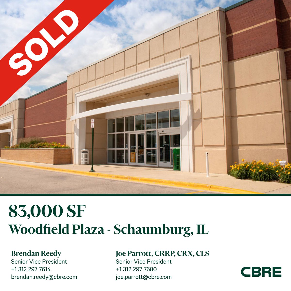 RetailAnchors's tweet photo. H Mart will be coming soon to Woodfield Plaza in #schaumburg.  Brendan Reedy &amp; I represented @PineTreeCRE in the sale of the 83,000 SF building formerly occupied by Kohls.   For leasing info on Woodfield Plaza visit https://t.co/TtJSECCPOr
#CBRE #retailnews #CRE #retailrealestate https://t.co/6C2wA3VX3L