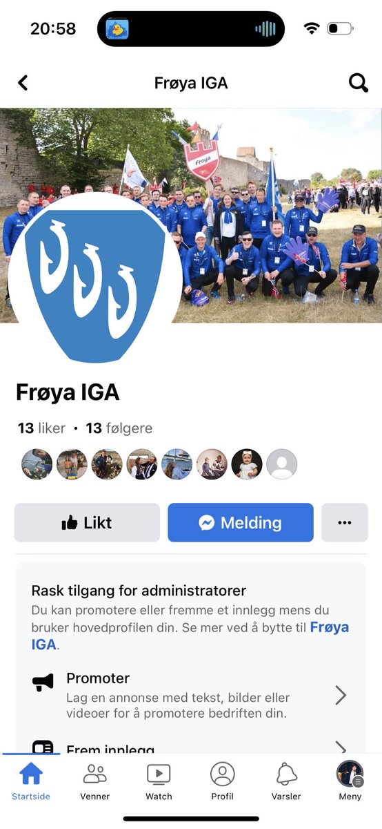For alle som synes det kan høres spennende ut å følg en gjeng med primært 6. div spillera som ska ut i Europa og møt Grønland, Bermuda og Orkney, så bør dokk følg den facebook profilen her🤩Kjæm te å bli masse arti innhold i juli!