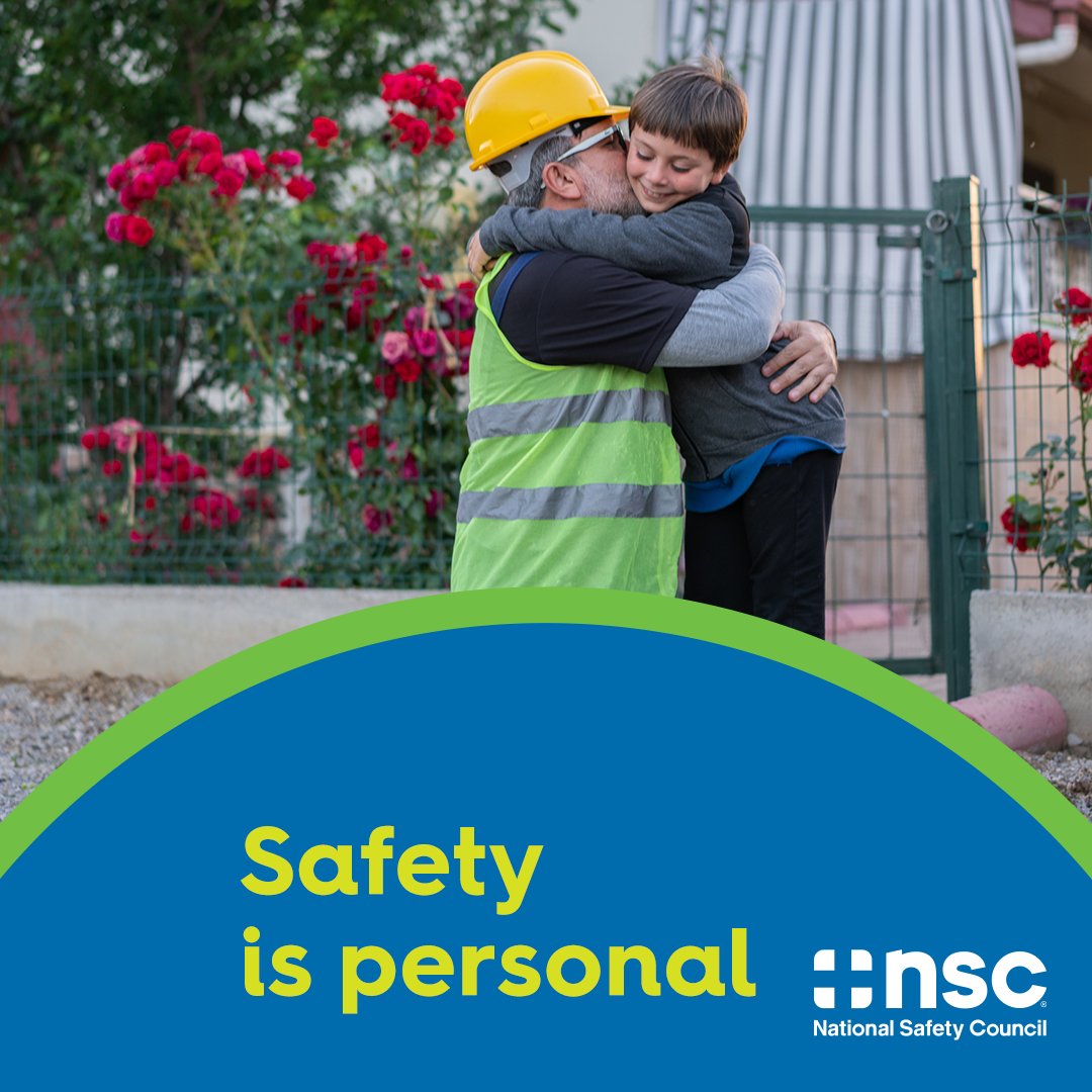 #SafetyIsPersonal. It means getting home safe each day and enjoying your family, friends and life to the fullest. Learn about the stories that inspire us, including our Safety Is Personal video series with safety experts, and help support our mission: bit.ly/NSCsafetyIsPer….