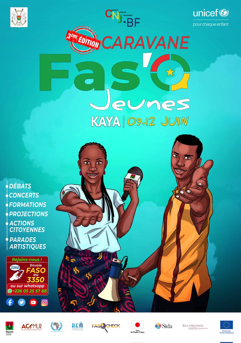caravane Faso Jeunes tweet media