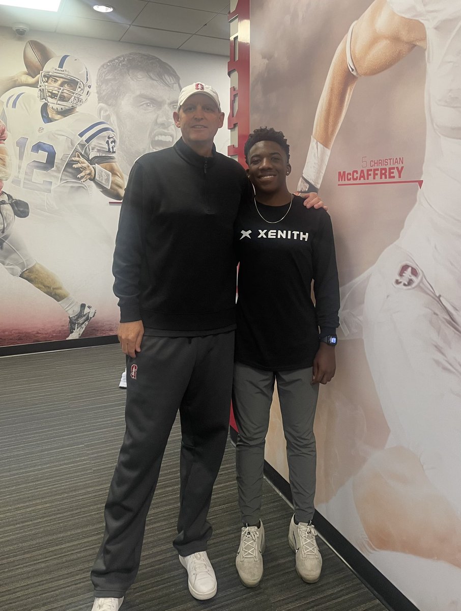 chaseadki's tweet photo. Had a great visit at the University of Stanford🌲@Albert_GarciaFB @TroyTaylorStanU @CoachPehrson @CoachBobGregory #DistinctlyHisCollegeTour https://t.co/3clY7VeZ5w