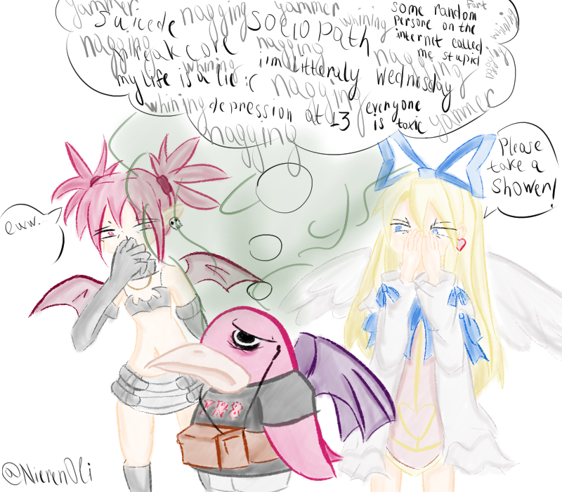 To all edgy crybabeis: don't forget about the rules of personal hygiene

#disgaea #disgaea2