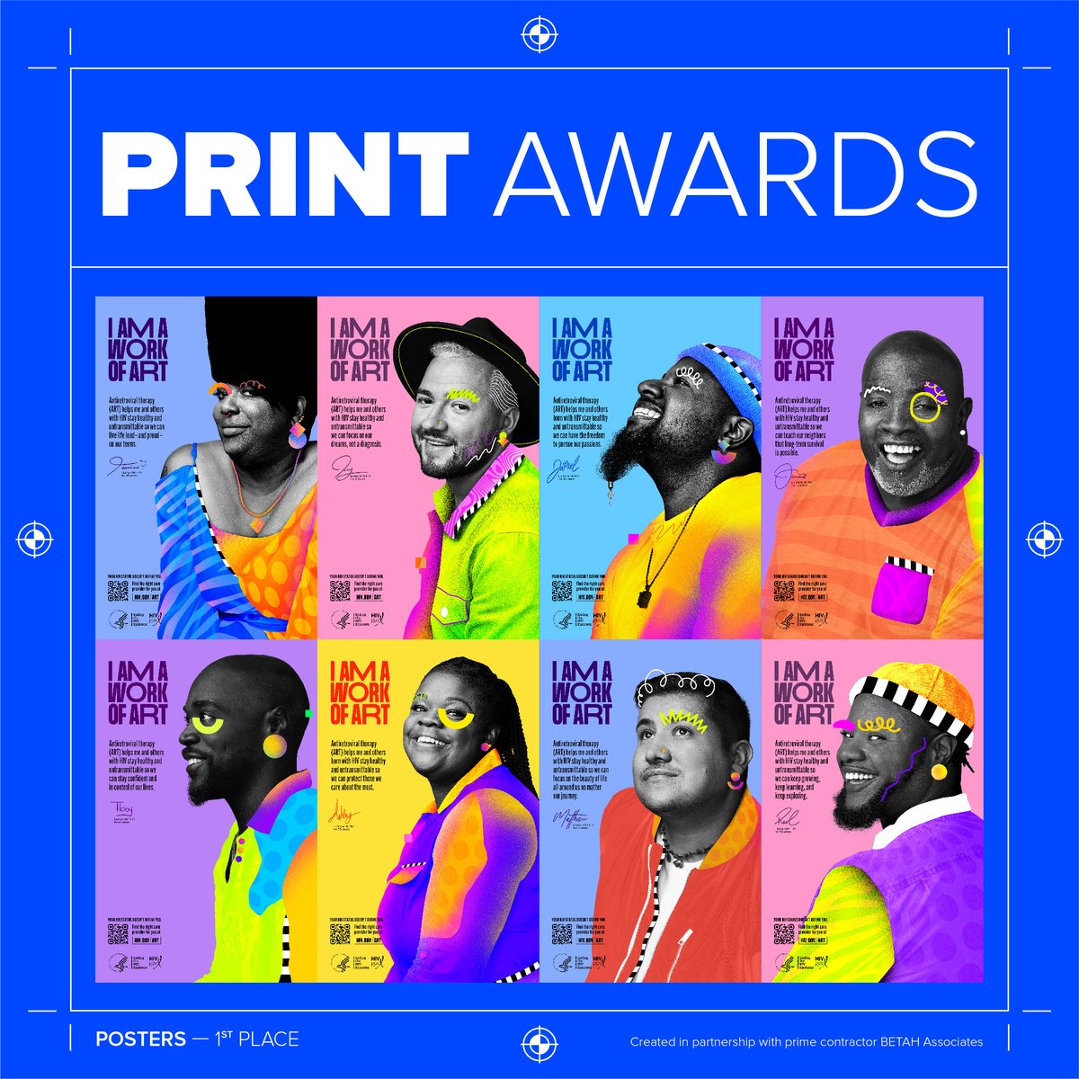 The Work of ART campaign, created in partnership with prime contractor BETAH Associates, just keeps winning! The campaign was honored with the top prize in the Posters category at the prestigious <a href="/printmag/">Print magazine</a> awards.