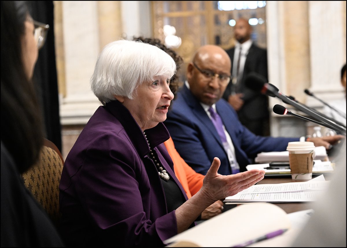 Today, I was pleased to join the Treasury Advisory Committee on Racial Equity. Working to unlock the potential of all communities will make our economy fairer, stronger, more competitive, and more resilient.