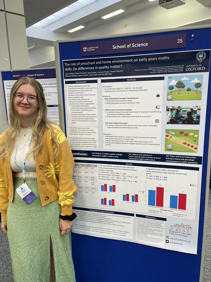 amygodfrey02's tweet photo. Such a brilliant week at #MCLS2023 listening to so many amazing, thought provoking talks. The opportunity to chat about my poster was great, and something I never thought possible as an undergraduate. Huge huge thanks to the @OxfordABCD team for getting me here!! https://t.co/05lOqi4hPV