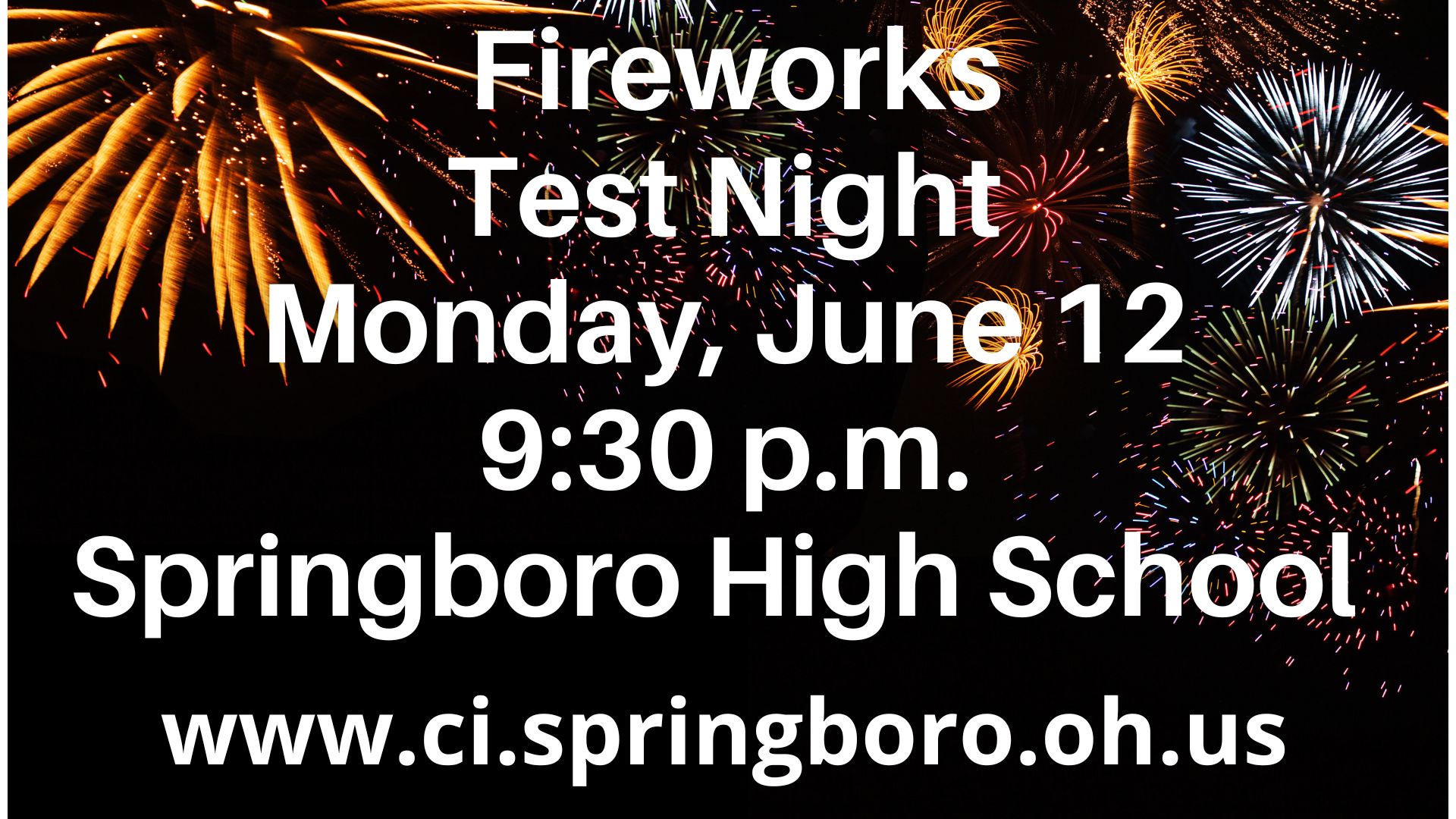 Springboro Fireworks 2024 Neet Adey Loleta